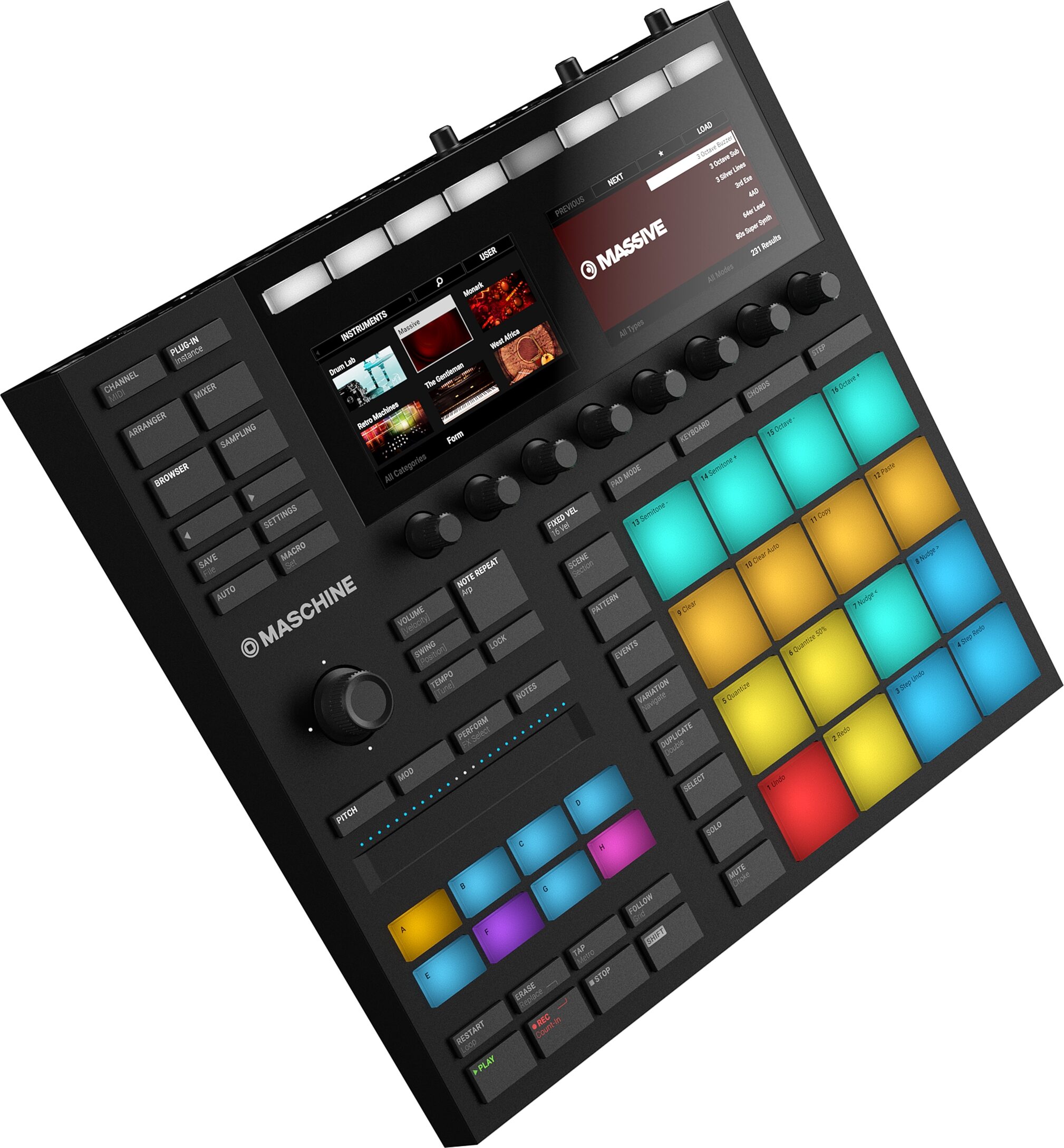 In-depth review of the Native Instruments Maschine MK3 drum controller. Discover how the Maschine 3.0 compares to MK1 and MK2.